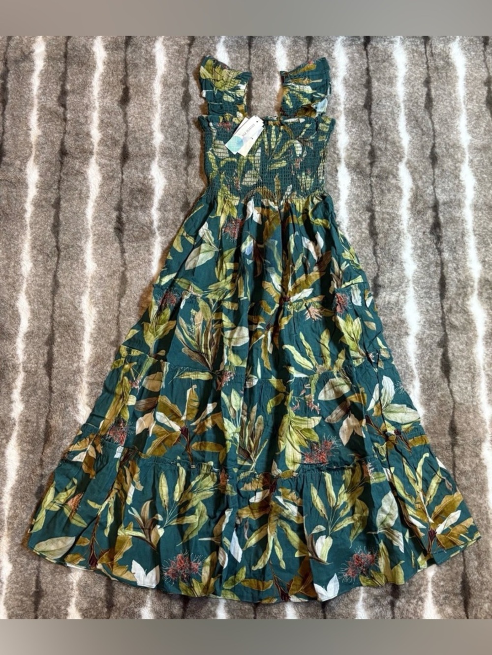 Few Moda Calypso Dress Teal Green - M